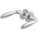BEQUILLE ROSACE ALU-ARGENT 2