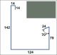GOUTTIERE M ML ZR8 RIVERGUM