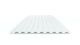 TOLE ONDULEE ZRH BLANC NEIGE/BLANC NEIGE
