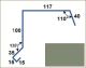 BDR NC71 ML ZAM VERT MIST/METALIC SILVER