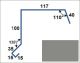 BDR NC71 ML ZRH GRIS SANDSTONE/TITANIA