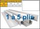ACC PM 1P5P ZRH BLANC NEIGE/BLEU SLATE
