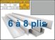 ACC GM 6P8P ZAM METALIC SILVER
